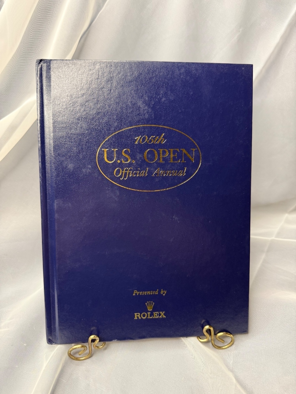105th U.S. Open Official Annual 2005 Pinehurst No. 2 Hardcover Golf Book Rolex
